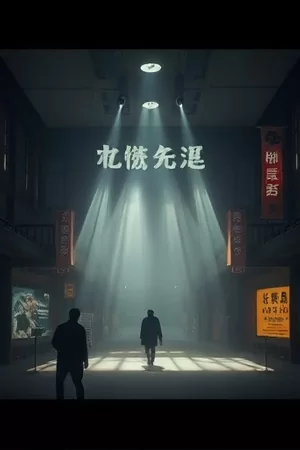 家庭剧《回声之家》竖版封面：老楼梯转角与半开的木门
